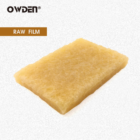 OWDEN – Film brut de décontamination, essuyer et enlever les taches de colle sur le cuir, feuille de caoutchouc naturel, accessoires en cuir faits à la main, outils de bricolage ► Photo 1/5