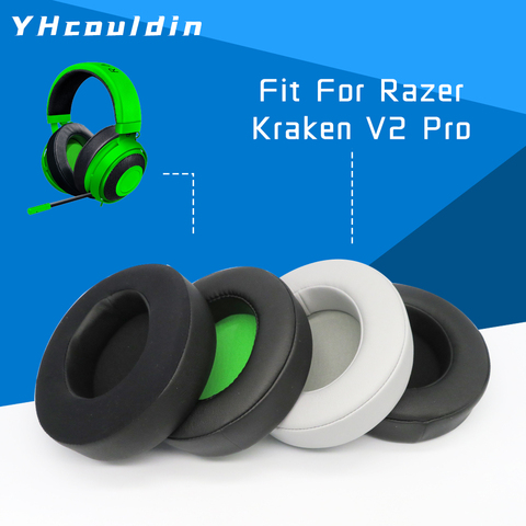 Oreillettes oreillettes coussin de protection pour Razer Kraken PRO V2 accessoires casque Compatible avec Kraken 7.1 V2PRO ► Photo 1/6