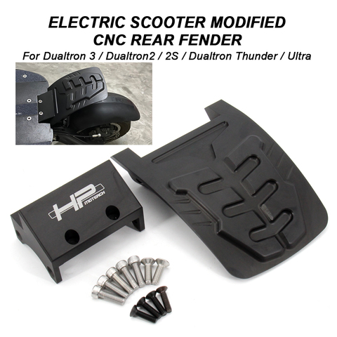 Garde-boue arrière pour Thunder,DT3,Dt2, Raptor1 2,DT2S,Compact,DUALTRON Ultra électrique scooter arrière pédale garde-boue accessoires modifiés ► Photo 1/6