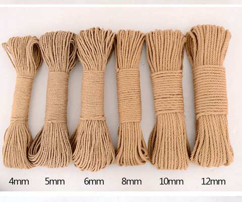 Corde de gratte-chat de bricolage | Corde en Sisal tordue, remplacement de l'arbre de chat, jouet à gratter, accessoire d'escalade pour chat, corde de liaison ► Photo 1/6