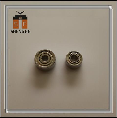 Roulement de moulinet de pêche hybride Si3N4, lot de 2 pièces, 3x8x4 + 1 pièce 3x10x4, pour DAIWA, SHIMANO ou ABU, ABEC-7 ► Photo 1/2