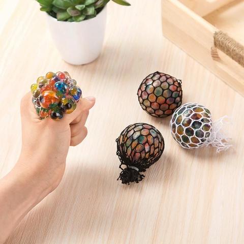 Anti-Stress visage Anti-Stress boule de raisin spongieux maille autisme humeur presser soulagement tdah sain mignon jouet Geek Gadget Vent cadeaux nouveau ► Photo 1/6