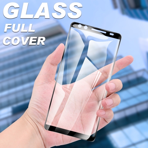 Pleine Couverture verre trempé Pour HTC Desire 12 U11 Plus Yeux U Ultra Jouer 10 evo Un X10 M10 protecteur d'écran film de protection ► Photo 1/6