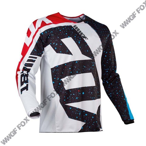 Maillot de moto et de motocross personnalisé, Maillot d'enduro, Hombre DH, BMX, MX, cyclisme, descente, 2022 ► Photo 1/4