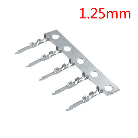 100 PCS/LOT JST 1.25mm mâle broches à sertir connecteurs 1.25 bornes ► Photo 1/1