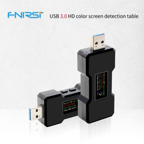 FNB18 USB testeur DC voltmètre numérique amperimetro compteur de tension de courant ampères volts ampèremètre détecteur batterie externe chargeur indicateur ► Photo 1/6