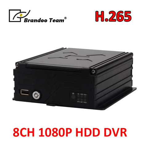 DVR 8 canaux BUS économique, prise en charge de 2 to HDD, enregistrement en temps réel, résolution 720P et compression H.264 ► Photo 1/5