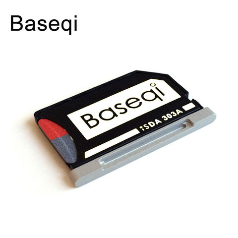 Baseqi – adaptateur de carte MiniDrive en métal, lecteur microSD/TF, pour Macbook Pro Retina 13 pouces, ordinateur portable 303A, 2012, 2013, 2014, 2015 ► Photo 1/6