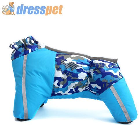 Nouveau Super chaud hiver chien vêtements pour petits chiens moyens chiot manteau pour bouledogue français imperméable hiver XXL vestes pour animaux de compagnie salopette ► Photo 1/6