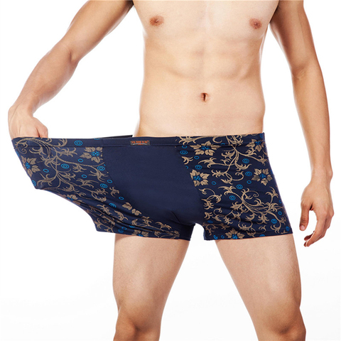 Boxer-sous-vêtement masculin Sexy imprimé, Cuecas, Boxer short masculin Calzoncillos, 5XL et 6XL, sous-vêtements tendances ► Photo 1/6