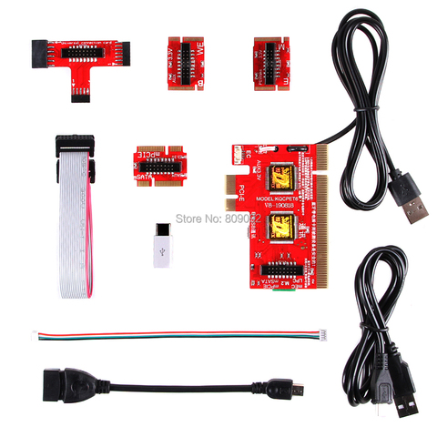 Carte mère PCI/PCIE/MiniPCIE/LPC/EC analyseur d'ordinateur de Diagnostic carte testeur LCD pour ordinateur portable et téléphone intelligent ► Photo 1/6