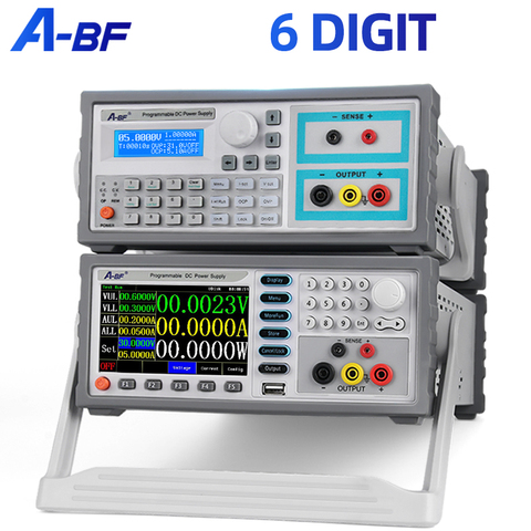 A-BF Programmable linéaire régulé alimentation 6 chiffres réglable DC banc d'alimentation Source couleur écran tension régulateur de courant ► Photo 1/6