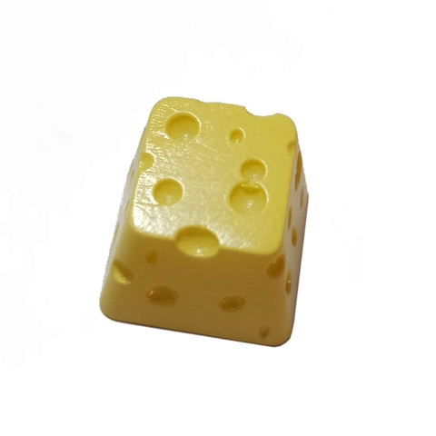 Porte-clés de gâteau de fromage personnalisé OEM R4 profil résine Keycap pour cerise Mx Gateron commutateur clavier mécanique ► Photo 1/6