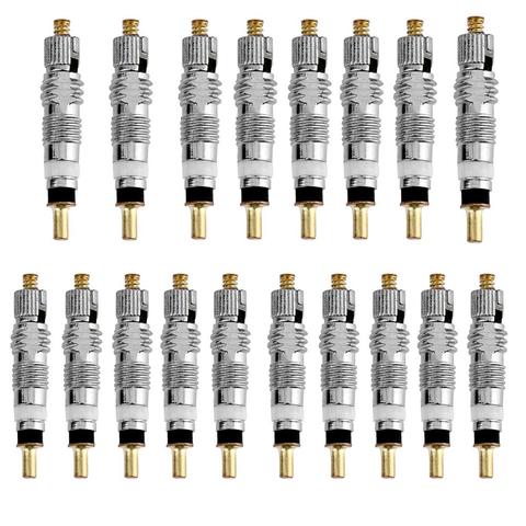 10 pièces argent vélo Valve noyau tige Presta Style pneu Valve noyau pour Tubeless route vélo vtt vélo Fren pour vélo vtt/vélo de route ► Photo 1/6