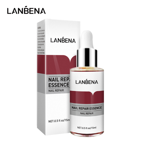 LANBENA – sérum de réparation d'ongles, Essence de traitement des ongles, élimine les champignons, les orteils, éclaircit, nourrissant, pour les mains et les pieds, soins de la peau, 12ml ► Photo 1/6