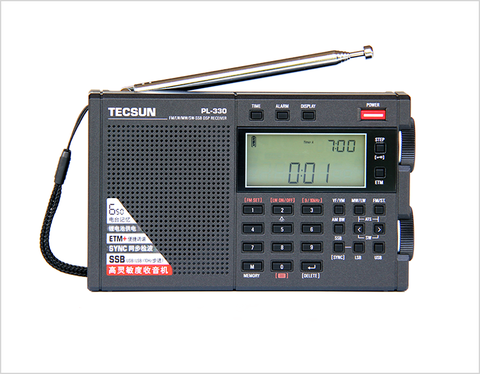 Tecsun – Radio FM portable 2022, récepteur de toutes les bandes, LW/SW/MW, simple face, dernière version avec manuel en anglais, nouveauté PL-330 ► Photo 1/6