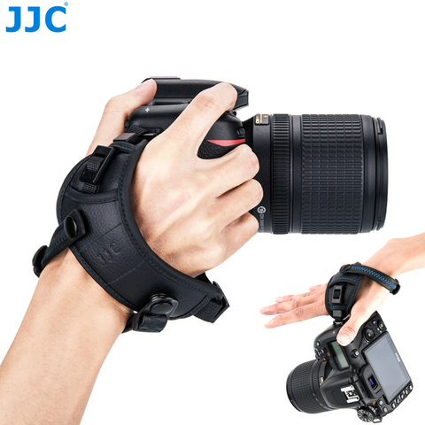 JJC – sangle de caméra réglable, sangle de poignet à dégagement rapide, support de caméra pour Canon Nikon Sony Fuji Olympus Pentax Panasonic ► Photo 1/6