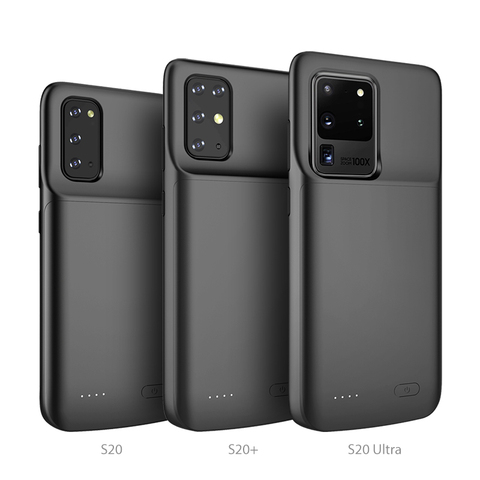 Note 10 Liquide de Puissance en silicone étui pour samsung Galaxy Note 10 Plus antichoc Boîtier De Chargeur De Batterie Externe batterie externe Housse ► Photo 1/6