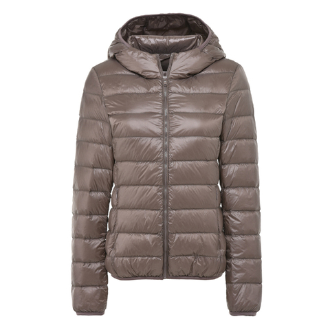 Manteau d'hiver à capuche pour femme, parka coupe-vent, Ultra légère, nouvelle collection 2022 ► Photo 1/6