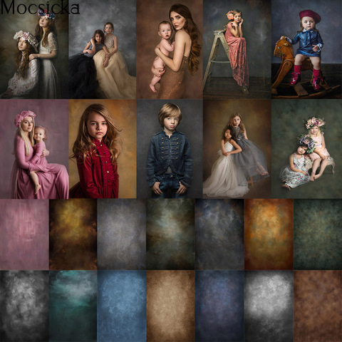 Mocsica – arrière-plan de photographie en Polyester, Texture abstraite, pour Portrait, séance photo, Studio, enfants, maternité, Art pour adultes ► Photo 1/5