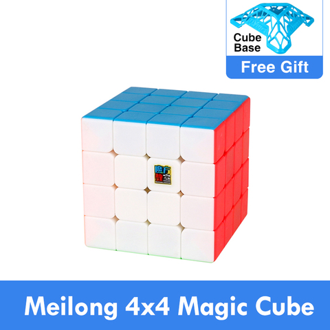 Moyu Meilong – Puzzle magique en forme de cube pour enfant, jouet de taille Mini, avec Surface givrée, sans cordes, 4x4x4, Neo Cubo Magico, 59mm ► Photo 1/6