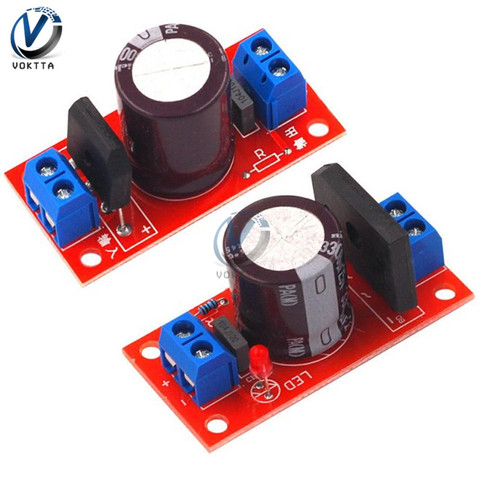 Carte de puissance de filtre redresseur 3A 8A avec indicateur LED rouge, Module de carte d'amplificateur AC à DC à Source unique ► Photo 1/6