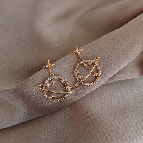 2022 nouveauté cristal à la mode femmes balancent boucles d'oreilles Simple mode élégant perle boucle d'oreille femme strass tempérament bijoux ► Photo 1/6
