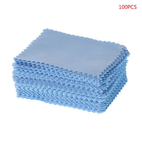 100 Pcs/Pack lunettes chiffon lentille nettoyant dépoussiéreur Portable lingettes téléphone ordinateur écran nettoyage accessoires ► Photo 1/6