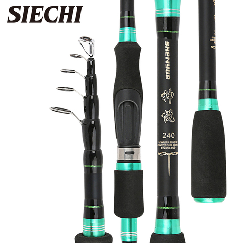 SIECHI – canne à pêche Spinning ou Baitcasting, accessoire en carbone Original de 24T ► Photo 1/6