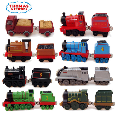 Locomotive magnétique Thomas et ses amis en alliage, 14 modèles, Thomas James Percy et la cabine du Train, modèle 1:43, jouets ► Photo 1/6