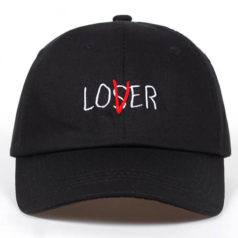 Casquette Loser de la mode, chapeau unisexe, 100% coton, brodé, réglable, style hip hop, haute qualité ► Photo 1/6