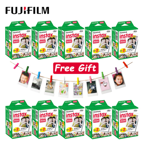 Fujifilm – Instax Mini LiPlay, 10- 100 feuilles de papier Photo blanc pour appareil Photo instantané Polaroid, 11 9 8 7s 70 90 LINK SP-2 ► Photo 1/6