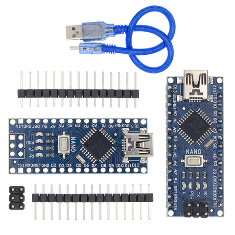 Nano avec le chargeur de démarrage compatible Nano 3.0 contrôleur pour arduino CH340 pilote USB 16Mhz Nano v3.0 ATMEGA328P/168P ► Photo 1/6