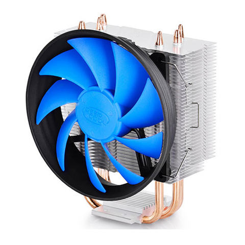 DEEPCOOL – ventilateur de refroidissement pour PC, pour Intel 300 120 775 1155 1156 1150 AMD AM3 AM2, GAMMAXX 1151 3 caloducs, mm PWM, 12cm ► Photo 1/6