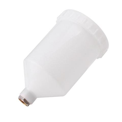 600ml en plastique peinture en aérosol Pot pulvérisateur tasse Air gravité alimentation Fastmover filetage connecteur pour pistolet outils ► Photo 1/6