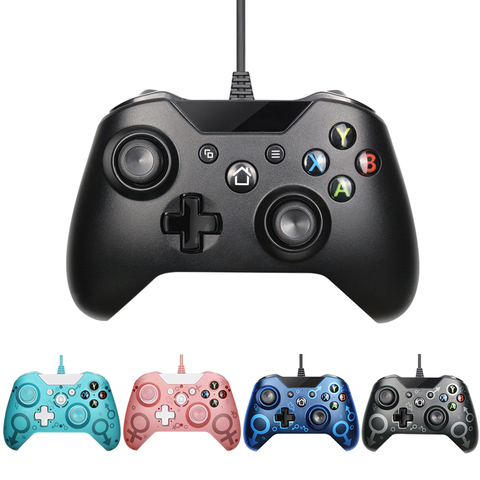 Manette de jeu USB pour Microsoft Xbox One, contrôleur de jeu pour Xbox One et PC Windows 7/8/10, Joystick ► Photo 1/6