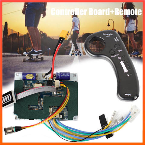 Contrôleur de Skateboard électrique 36V, système à Double moteur d'entraînement, télécommande pour Longboard, moteur Hub ESC, accessoires de Skateboard ► Photo 1/6