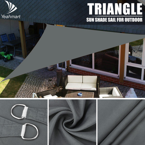 Grand abri solaire étanche Rectangle parasol Protection extérieure auvent jardin Patio ombre voile auvent Camping ombre tissu ► Photo 1/6