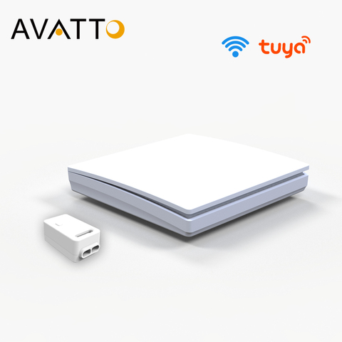 AVATTO – interrupteur WiFi Tuya sans fil, pour maison intelligente, fonctionne avec Google Home, alexa, RF433 ► Photo 1/6