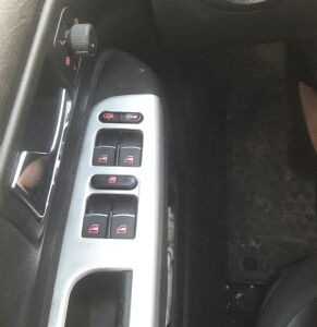 FaroeChi Chrome maître fenêtre contrôleur interrupteur pour VW Jetta Golf GTI MK4 Passat B5 côté conducteur 3BD959857 3BD 959 857 1998-2005 ► Photo 1/6