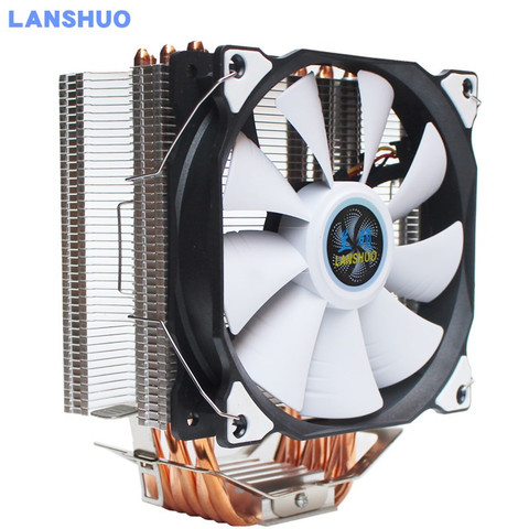 9CM/12CM refroidisseur de processeur Contact Direct 4/6 caloducs gel tour système de refroidissement radiateur CPU ventilateur de refroidissement avec ventilateurs PWM ► Photo 1/6