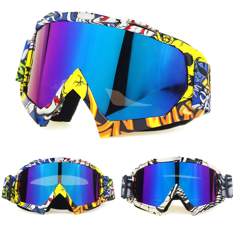 Lunettes de Ski UV400 Anti-buée, grand masque de Ski pour hommes et femmes, Double couche de Protection, lunettes de Ski d'hiver, lunettes de Snowboard ► Photo 1/6