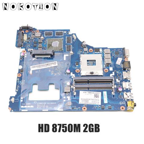 NOKOTION VIWGP GR LA-9631P pour lenovo ideapad G500 15.6 pouces carte mère d'ordinateur portable HM76 DDR3 Radeon HD 8750M 2G ► Photo 1/6