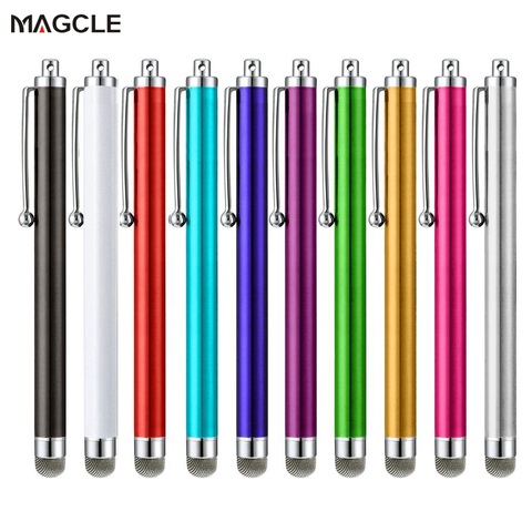 Stylet capacitif en Fiber métallique, 10 pièces/ensemble mailles, pour tous les écrans tactiles, pour téléphone intelligent, tablette, livraison directe ► Photo 1/6