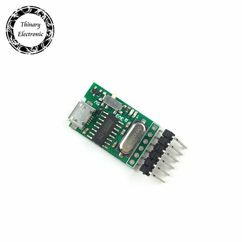 Convertisseur électronique fin USB vers TTL, module UART CH340G CH340 3.3V 5V, commutateur pour arduino downloader pro mini ► Photo 1/4