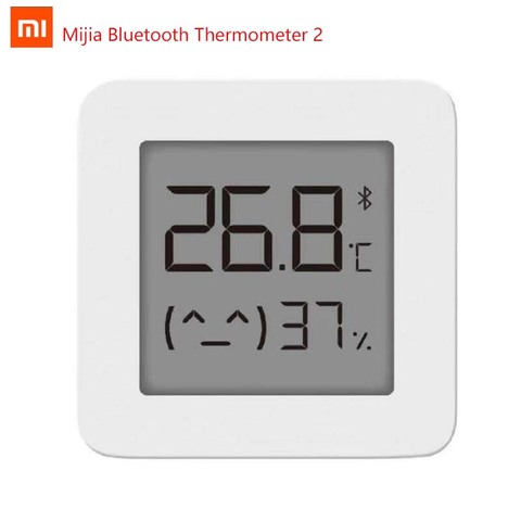 2022 en Stock XIAOMI Mijia Bluetooth thermomètre 2 sans fil intelligent électrique hygromètre numérique thermomètre fonctionne avec l'application Mijia ► Photo 1/6