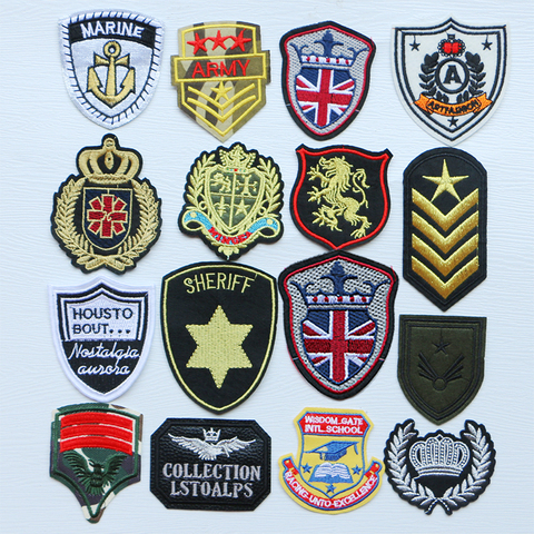 Patch de tactique militaire de l'armée de l'air américaine icône d'ancre de marine patchs d'applique brodés pour le fer bricolage sur des Badges sur des autocollants de vêtements ► Photo 1/6