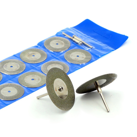 Pinkman outil rotatif lames de scie circulaire disques de coupe mandrin à disque diamant pour Dremel Mini perceuse outil électrique ► Photo 1/6