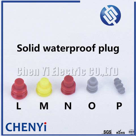 Connecteur de fil de voiture 100, 1/1, 5/1, 8/3, 5/6, 3 joint en caoutchouc anneau étanche, bouchon de gaine en silicone solide pour VW tyco, etc. ► Photo 1/6