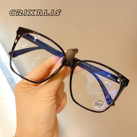 CRIXALIS Lumière Bleue Lunettes Femmes Hommes Mode Ordinateur Lunettes Lunettes Myopes Cadre Femelle Radioprotection Lunettes UV400 ► Photo 1/6